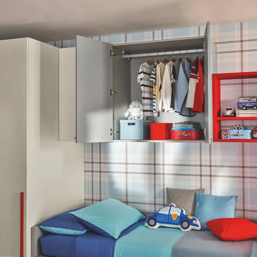 Gemini - Kids or Teens Bunk Beds with Drawers - Space Saving Kids Bedroom Furniture - Spaceman Singapore