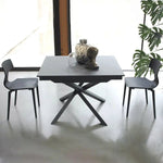 Dining table - Compatta - Intertwined Extendable Dining Table - Spaceman