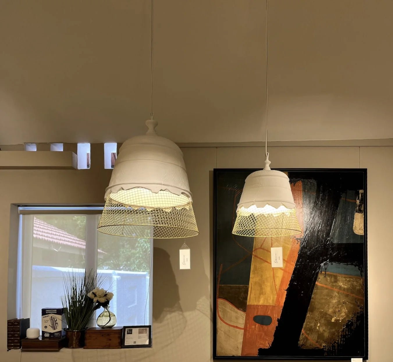 - EX - DISPLAY LIGHTING 35% OFF - Domenica Pendant Light (Small) - Spaceman