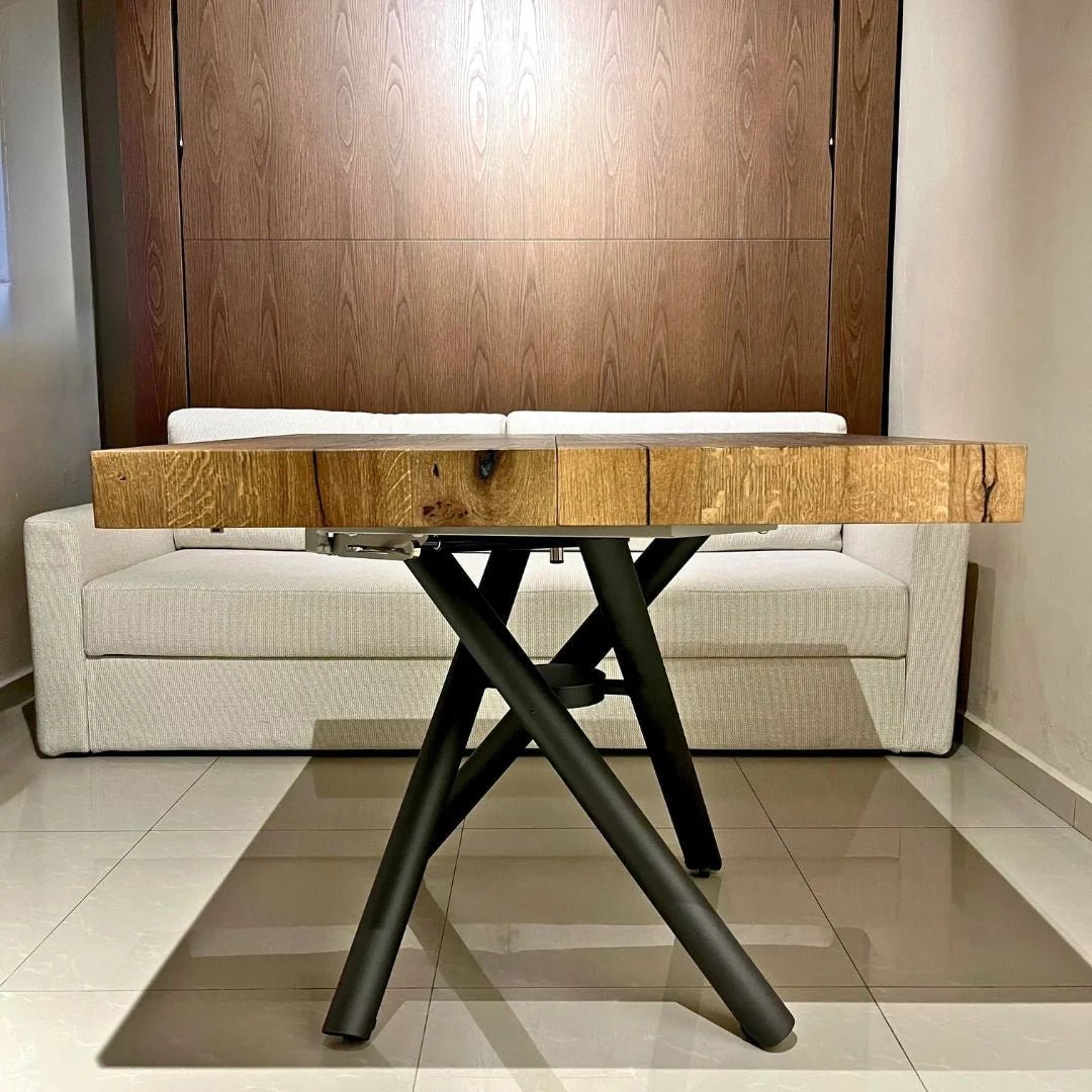 - EX - DISPLAY SALE 10% OFF ~ Plexus Rise Rectangle - Coffee and Extendable Dining Table - Spaceman