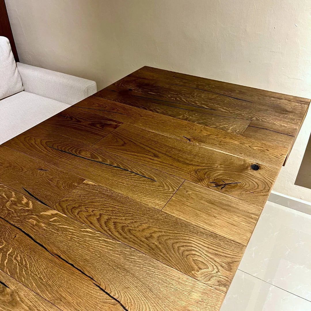 - EX - DISPLAY SALE 10% OFF ~ Plexus Rise Rectangle - Coffee and Extendable Dining Table - Spaceman