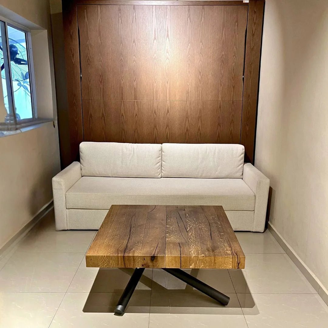 - EX - DISPLAY SALE 10% OFF ~ Plexus Rise Rectangle - Coffee and Extendable Dining Table - Spaceman