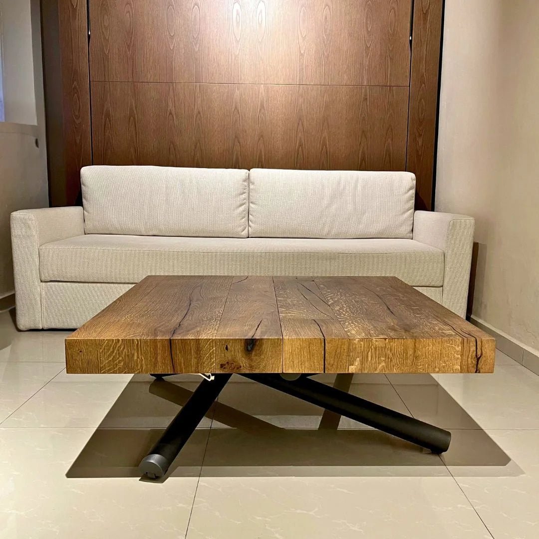 - EX - DISPLAY SALE 10% OFF ~ Plexus Rise Rectangle - Coffee and Extendable Dining Table - Spaceman