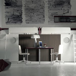 - Pandora - Kids/ Teens Loft Bed and Wardrobe - Spaceman