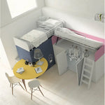 - Pandora - Kids/ Teens Loft Bed and Wardrobe - Spaceman