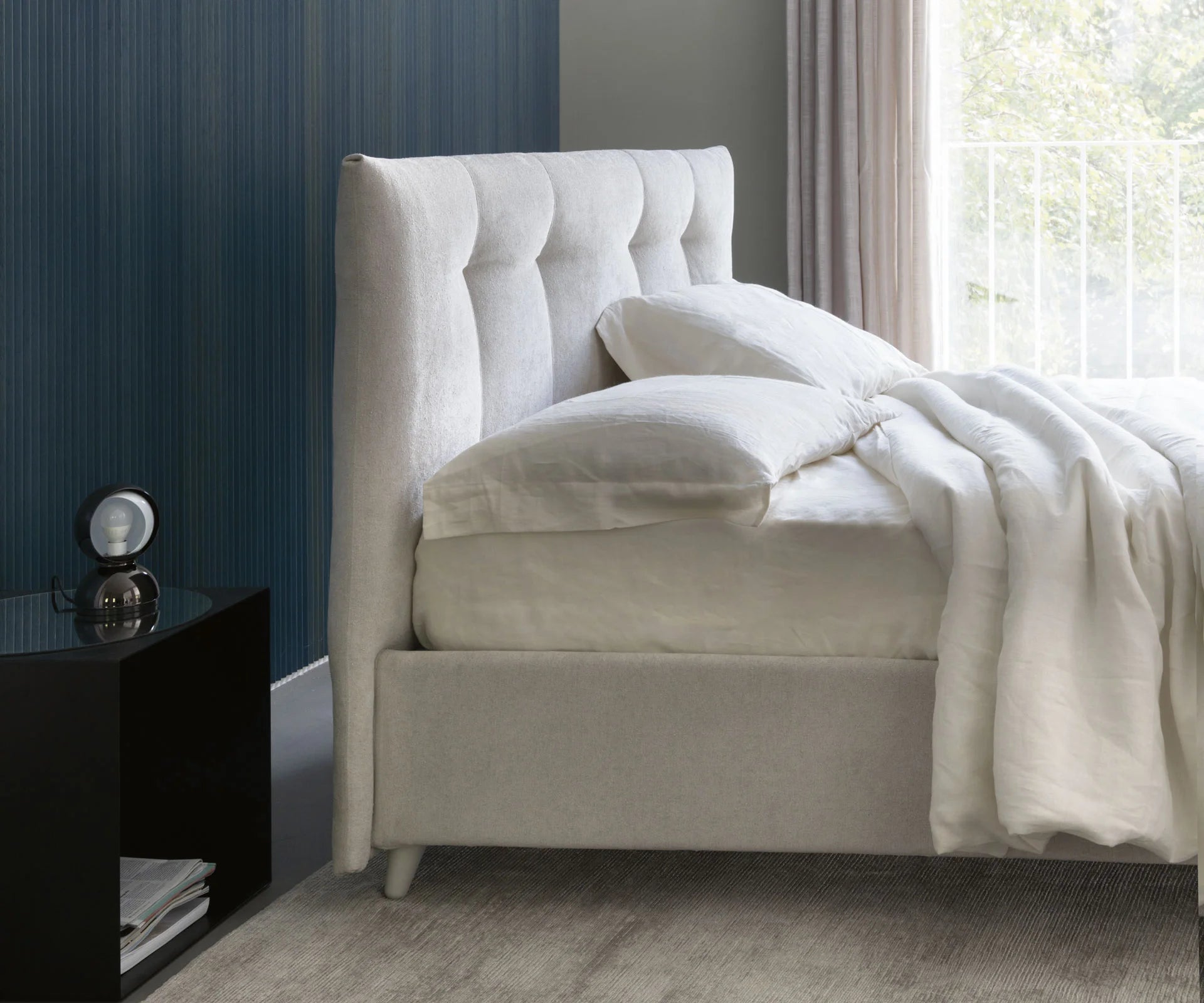 Storage Bed - Slumberstore Tuft Storage Bed - Spaceman