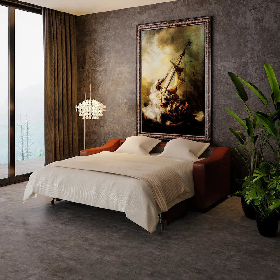 Slumbersofa Pronto - Custom Single to Queen Sofa Bed - Best Sofa Beds Singapore - Spaceman