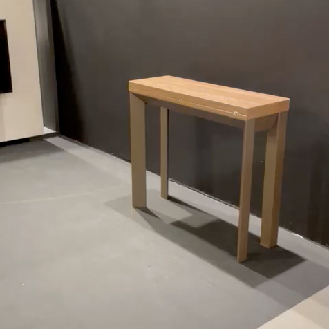 Slim extendable dining table deals