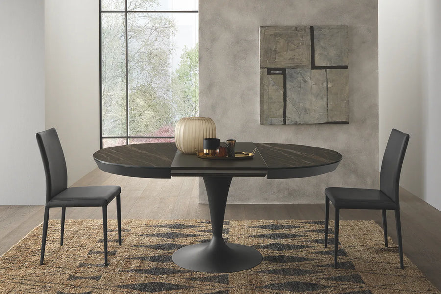 Tulip - XL Round Expanding Dining Table - Space Saving Dining Tables - Spaceman Singapore