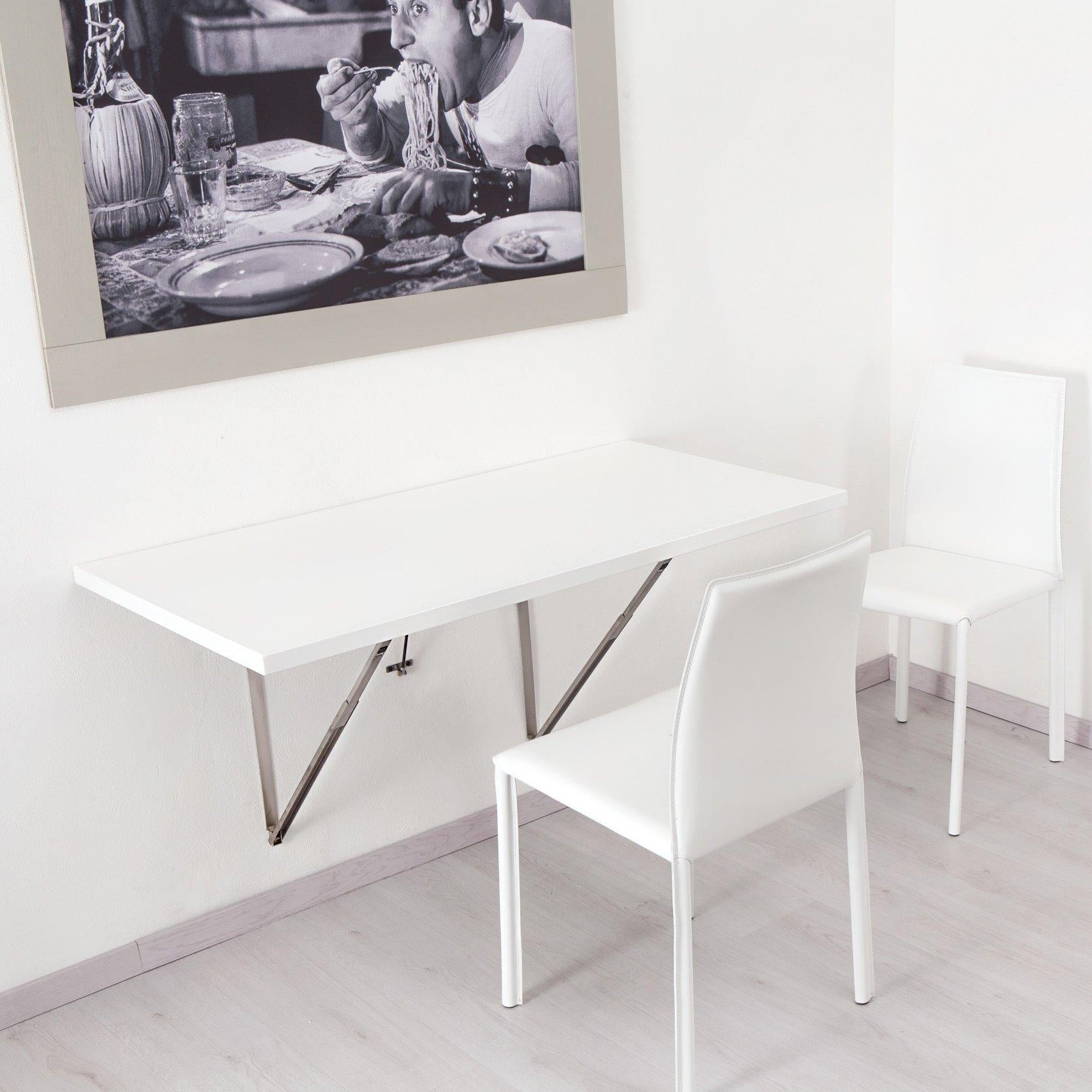 Hanging store folding table