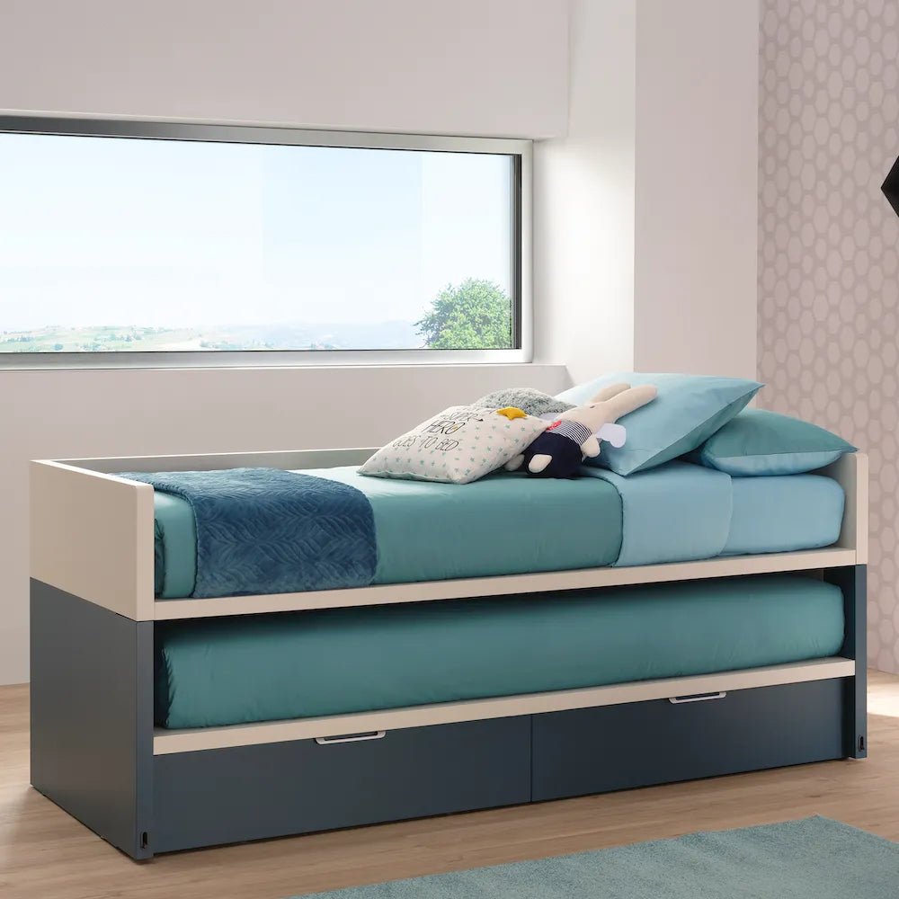 - Gemini - Kids/ Teens Bunk Beds with Drawers - Spaceman