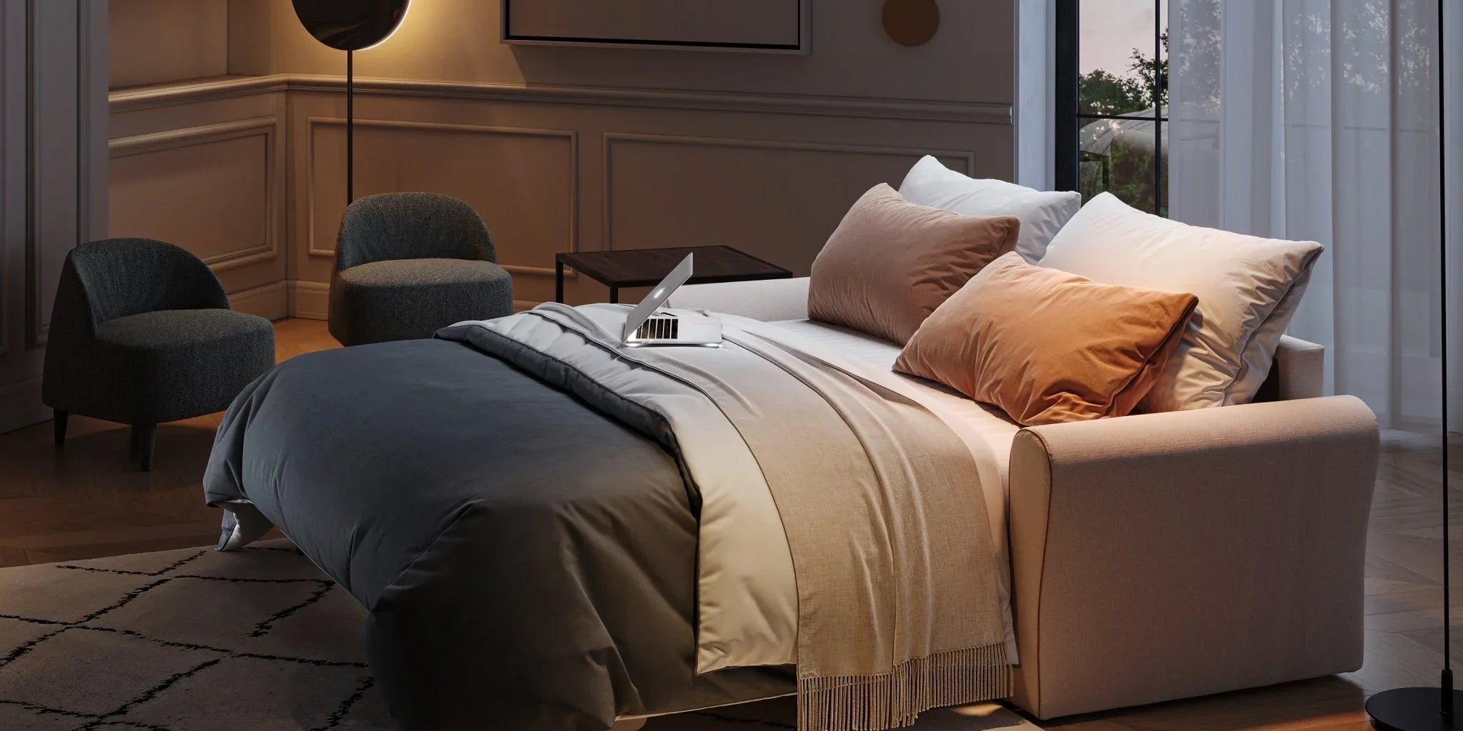 Where Sofa Beds Work Best in Your Bedroom and How to Use Them Efficiently - Spaceman