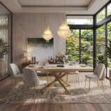 Compatta 2026 - Intertwined Extendable Dining Table