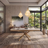 Compatta 2026 - Intertwined Extendable Dining Table