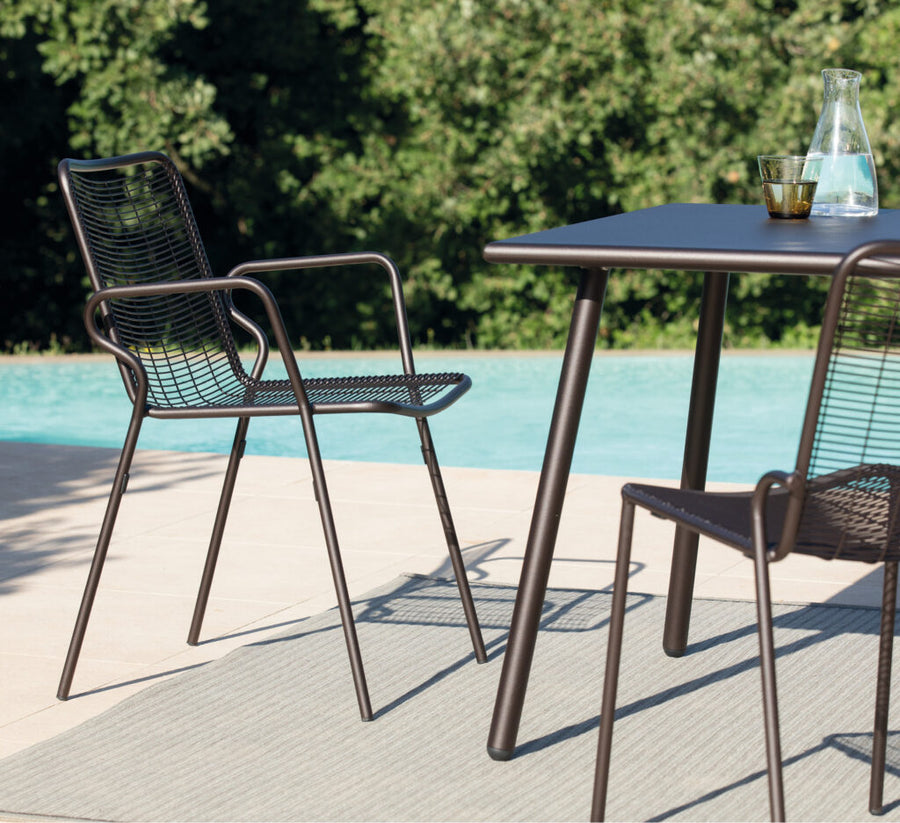 Spaceman Outdoor Furniture Singapore - Hatch Outdoor Dining Chairs - Luxury Balcony Furniture