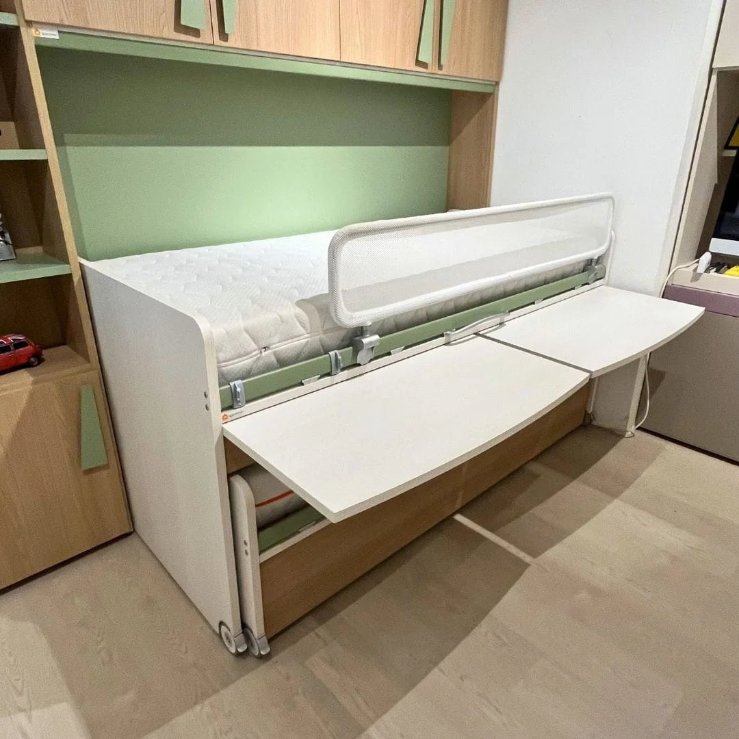 Bunk beds - EX - DISPLAY SALE 15% OFF - Cascade - Kids and teen bunk beds with study desks and drawers - Spaceman