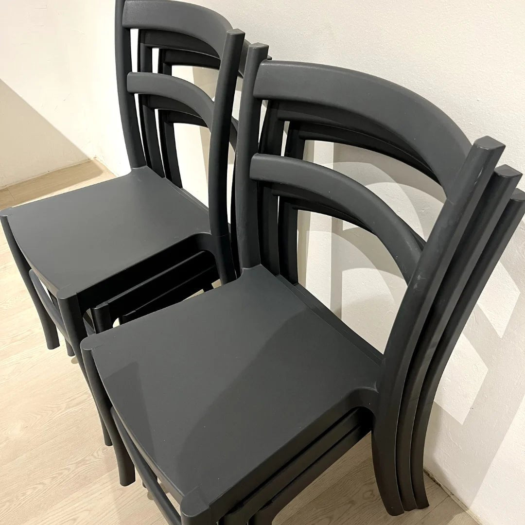 Chairs - EX-DISPLAY 25% OFF - Nimble - stackable indoor/outdoor dining chair - Spaceman