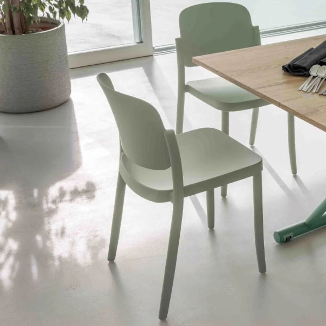 Chairs - Riviera - stackable indoor/outdoor dining chair - Spaceman