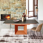 Dining table - Arco - Opulent Extending Ceramic Dining Table - Spaceman