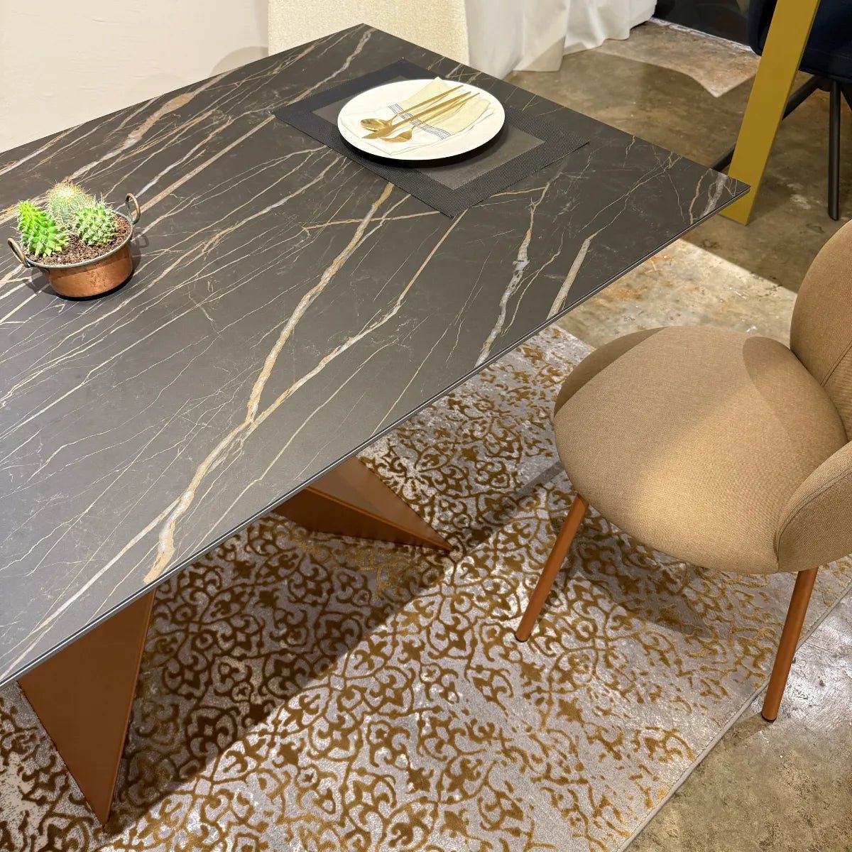 Dining table - EX - DISPLAY 15% OFF - Converge Expand - Extending Dining Table Set - Spaceman