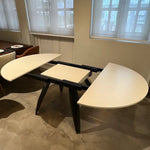 Dining table - EX - DISPLAY 15% OFF - Prism Round - Extendable dining table with Origami legs - Spaceman