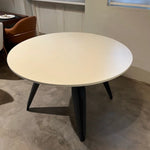 Dining table - EX - DISPLAY 15% OFF - Prism Round - Extendable dining table with Origami legs - Spaceman