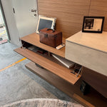 Dining table - EX - DISPLAY 25% OFF - Wall - Mounted TV Console with Secret Pull - Out Table - Spaceman