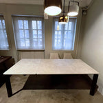 Dining table - EX - DISPLAY Orb 160 - Minimalist Extending Dining Table 10% OFF - Spaceman