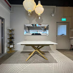 Dining table - EX-DISPLAY SALE 10% OFF - Compatta - Intertwined Extendable Dining Table - Spaceman