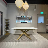 Dining table - EX-DISPLAY SALE 10% OFF - Compatta - Intertwined Extendable Dining Table - Spaceman