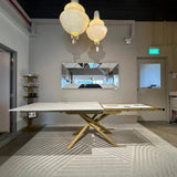 Dining table - EX-DISPLAY SALE 10% OFF - Compatta - Intertwined Extendable Dining Table - Spaceman