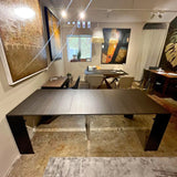 Dining table - EX - DISPLAY SALE 10% OFF ~ Mammoth 90cm + 4 Linea chairs + Trolley - Spaceman