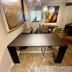 Dining table - EX - DISPLAY SALE 10% OFF ~ Mammoth 90cm + 4 Linea chairs + Trolley - Spaceman