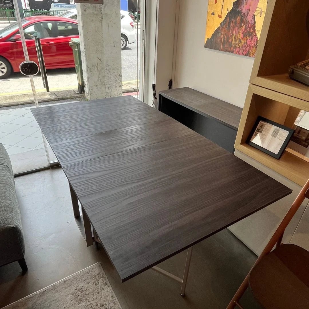 Dining table - EX - DISPLAY SALE 15% OFF - Ensemble Console - Dining Table and Hidden Chairs - Spaceman