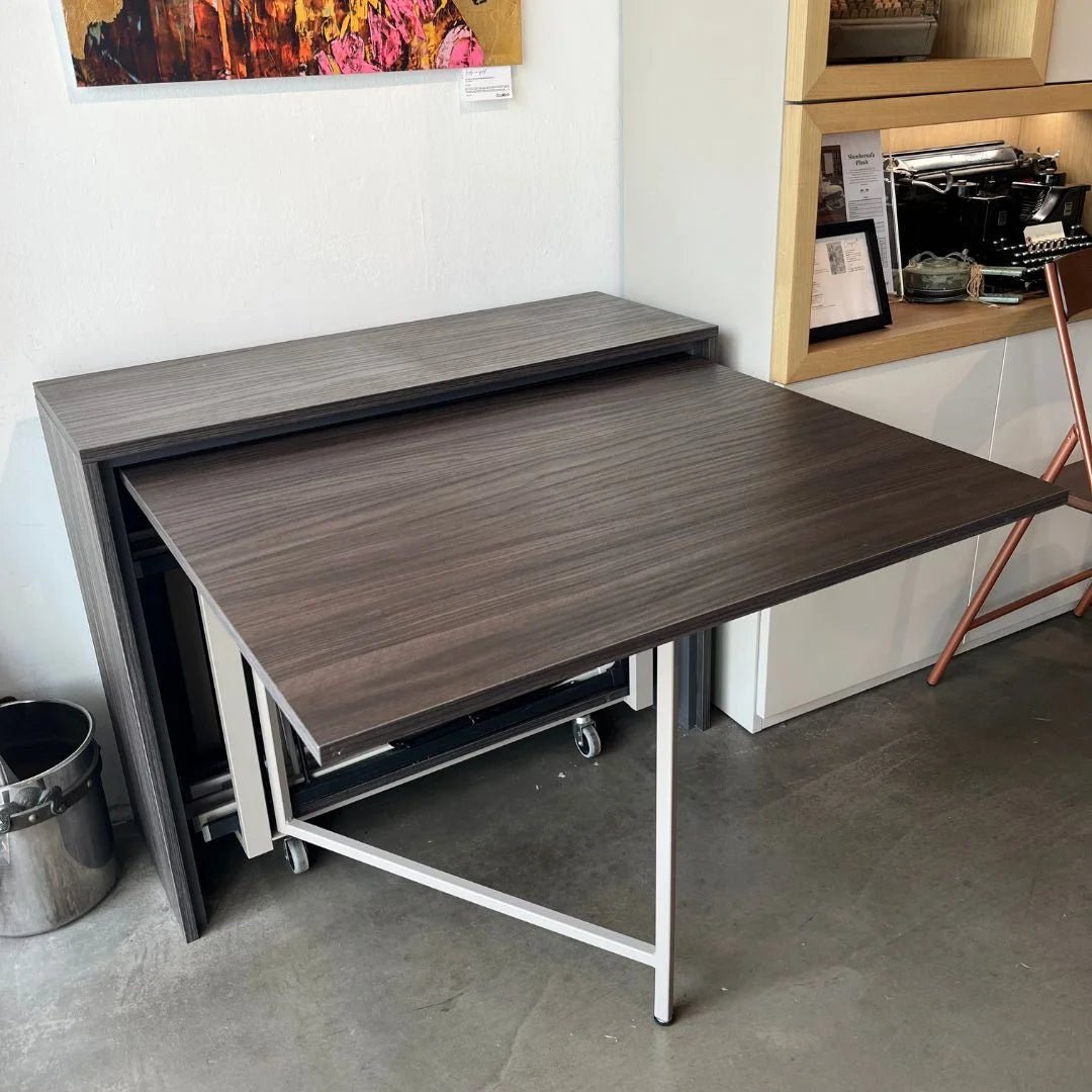 Dining table - EX - DISPLAY SALE 15% OFF - Ensemble Console - Dining Table and Hidden Chairs - Spaceman