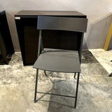 Dining table - EX - DISPLAY SALE 15% OFF - Mammoth 90cm + Trolley + 4 Linea chairs - Spaceman