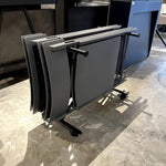 Dining table - EX - DISPLAY SALE 15% OFF - Mammoth 90cm + Trolley + 4 Linea chairs - Spaceman