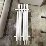 Dining table - EX - DISPLAY SALE 15% OFF - Mammoth 90cm + Trolley + 6 Zara Chairs - Spaceman