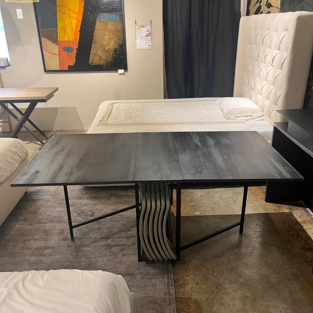Dining table - EX-DISPLAY SALE 25% OFF - Ensemble Storage - Dining Table and Hidden Chairs - Spaceman