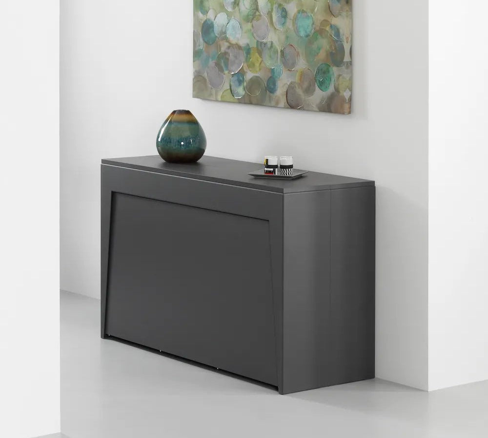 Dining table - Mammoth - Console Dining Table and Hidden Chairs - Spaceman