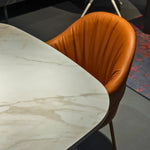 Dining table - Tulip Oval - Barrel Expanding Dining Table - Spaceman