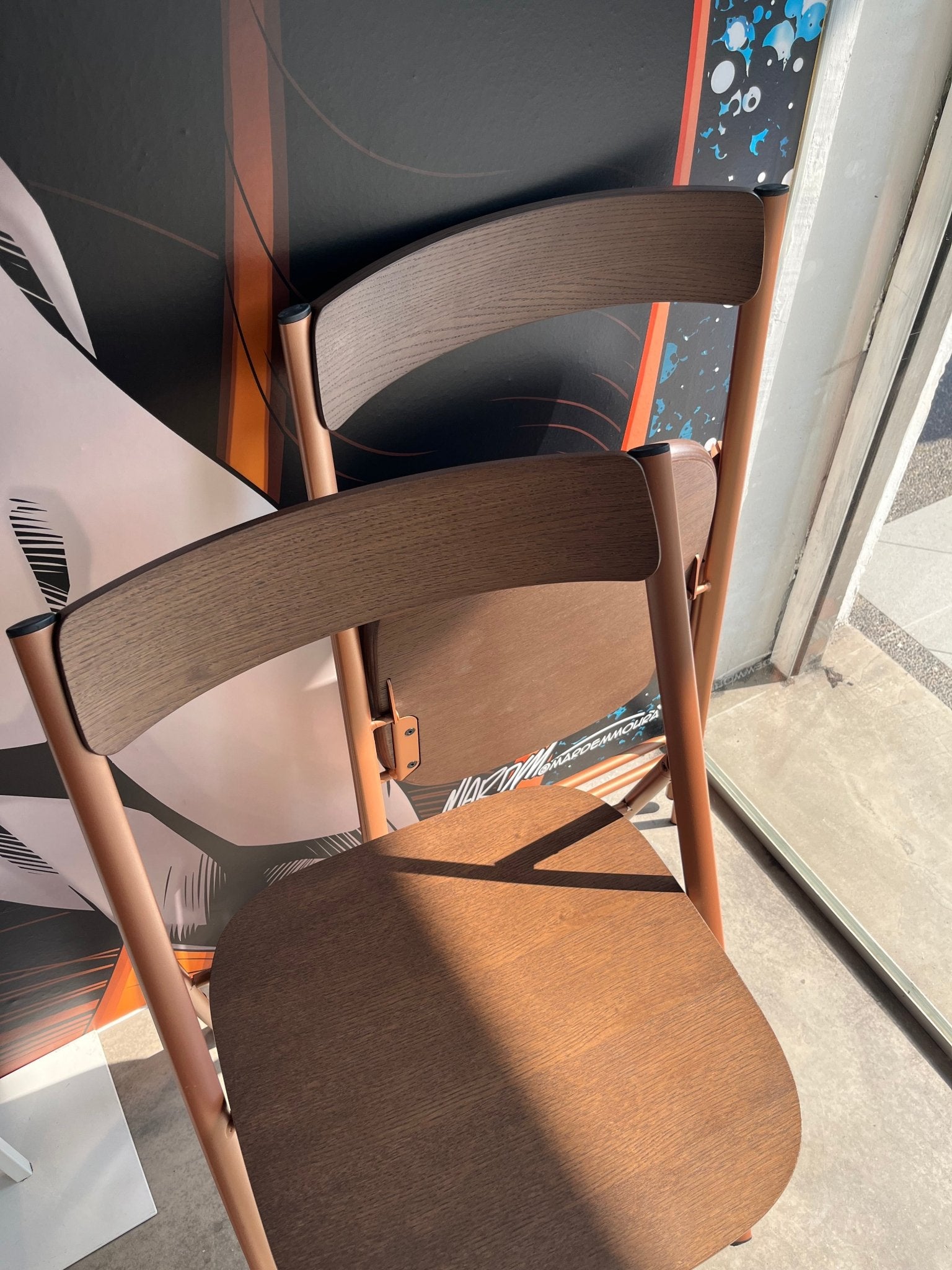 - EX-DISPLAY 15% OFF ~ Svelte - Luxury Foldable Dining Chairs - Spaceman