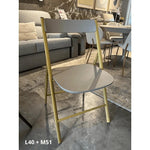 - EX-DISPLAY 15% OFF - Svelte - Luxury Foldable Dining Chairs - Spaceman