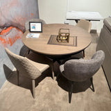  - EX - DISPLAY 25% + 15% OFF - Cradle Leather Dining Chairs - Spaceman