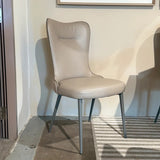  - EX - DISPLAY 25% + 15% OFF - Mickey Leather Dining Chairs - Spaceman