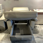  - Ex - Display 50% OFF - Spaceman Highback Chaise Lounge with Storage - Spaceman