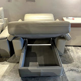  - Ex - Display 50% OFF - Spaceman Highback Chaise Lounge with Storage - Spaceman