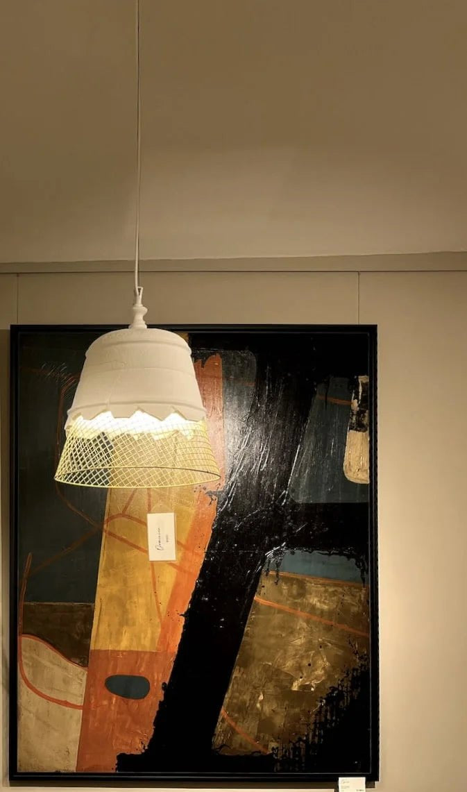  - EX - DISPLAY LIGHTING 35% OFF - Domenica Pendant Light (Small) - Spaceman
