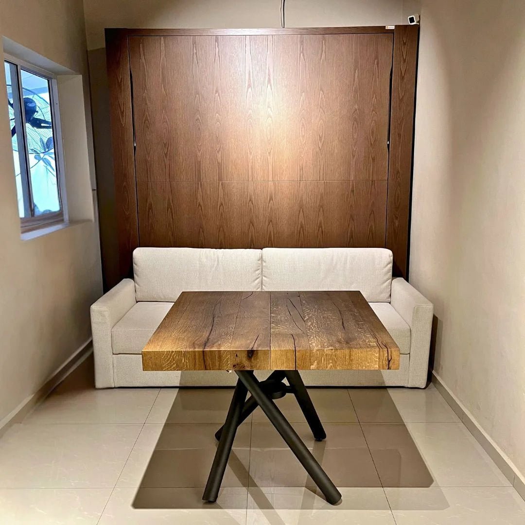  - EX - DISPLAY SALE 10% OFF ~ Plexus Rise Rectangle - Coffee and Extendable Dining Table - Spaceman