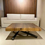  - EX - DISPLAY SALE 10% OFF ~ Plexus Rise Rectangle - Coffee and Extendable Dining Table - Spaceman